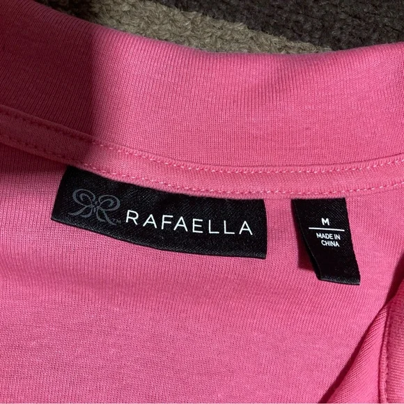 Rafaella Women's Soft Sleeveless Zipper Fashion Top Med - Picture 5 of 5